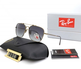 Ray-Ban 8136 Caravan Titanium Square Sunglasses AAA (6)