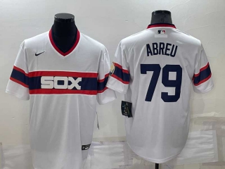 Men's MLB Chicago White Sox Jose Abreu #79 Jerseys (6)