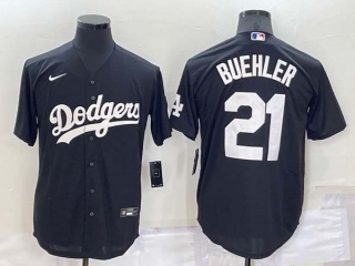 Men's MLB Los Angeles Dodgers Walker Buehler #21 Jersey (3)