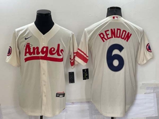 Men's MLB Los Angeles Angels Anthony Rendon #6 Jerseys (3)