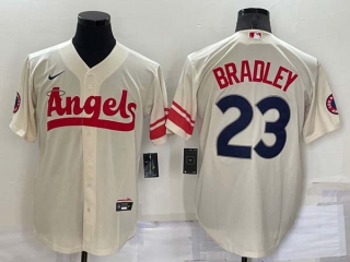 Men's MLB Los Angeles Angels Archie Bradley #23 Jerseys (3)