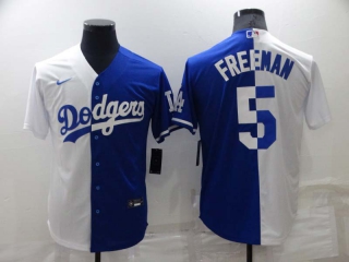 Men's MLB Los Angeles Dodgers Freddie Freeman #5 Jerseys (8)