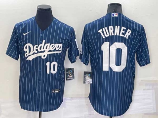 Men's MLB Los Angeles Dodgers Justin Turner #10 Retro Jersey (10)