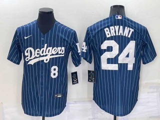 Men's MLB Los Angeles Dodgers Kobe Bryant #24 Jersey (19)