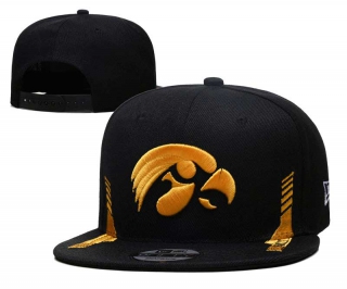 NCAA College Iowa Hawkeyes Snapback Hat 3001