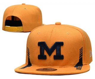 NCAA College Michigan Wolverines Snapback Hat 3002