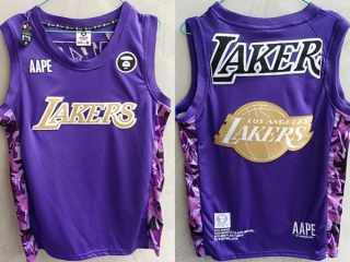 Men's NBA Los Angeles Lakers X AAPE Edition Jersey