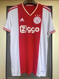Men's Eredivisie Ajax 22-23 Home Adidas Jerseys