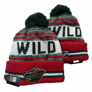 Wholesale NHL Minnesota Wild New Era Knit Beanie Hat 3002