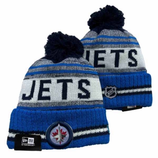 Wholesale NHL Winnipeg Jets New Era Knit Beanie Hat 3004