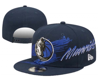 NBA Dallas Mavericks New Era Navy Sweep 9FIFTY Snapback Hat 3008