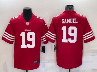 Men's San Francisco 49ers #19 Deebo Samuel 2022 New Scarlet Vapor Untouchable Limited Stitched Football Jersey