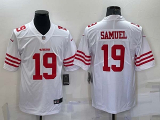 Men's San Francisco 49ers #19 Deebo Samuel 2022 New White Vapor Untouchable Limited Stitched Jersey