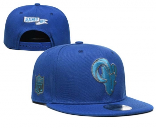 NFL Los Angeles Rams New Era 2022 Sideline Blue 9FIFTY Snapback Hat 6009