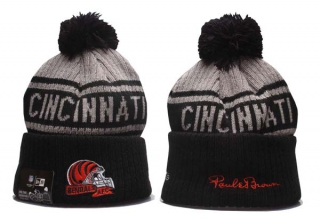 NFL Cincinnati Bengals New Era Graphite Black 2022 Sideline Beanies Knit Hat 5011