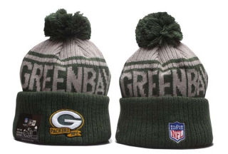NFL Green Bay Packers New Era Graphite Green 2022 Sideline Beanies Knit Hat 5019