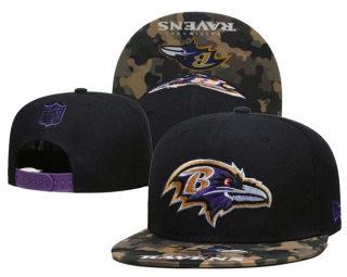 NFL Baltimore Ravens New Era Black Camo 9FIFTY Snapback Hat 6021