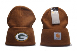 NFL Green Bay Packers Carhartt x '47 Brown Knit Hat 5022
