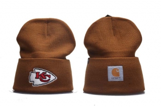 NFL Kansas City Chiefs Carhartt x '47 Brown Knit Hat 5025