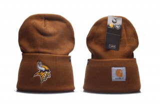 NFL Minnesota Vikings Carhartt x '47 Brown Knit Hat 5013
