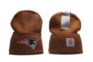 NFL New England Patriots Carhartt x '47 Brown Knit Hat 5020