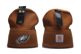 NFL Philadelphia Eagles Carhartt x '47 Brown Knit Hat 5015