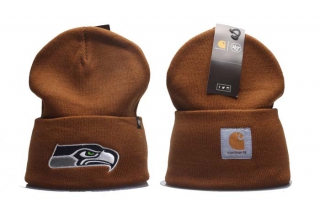 NFL Seattle Seahawks Carhartt x '47 Brown Knit Hat 5017