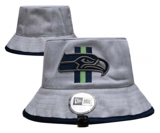 Wholesale NFL Seattle Seahawks New Era Embroidered Bucket Hats 3004