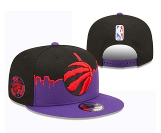 NBA Toronto Raptors New Era Purple Black 2022 Tip-Off 9FIFTY Snapback Hats 3021
