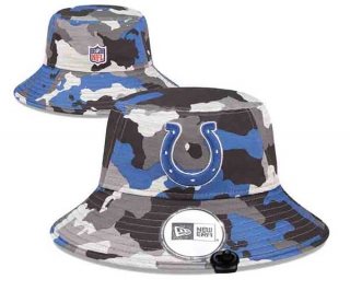 Wholesale NFL Indianapolis Colts New Era Embroidered Camo Bucket Hats 3002