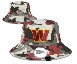 Wholesale NFL Washington Commanders New Era Embroidered Camo Bucket Hats 3003
