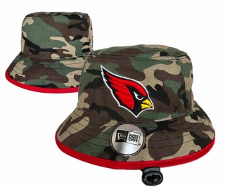 Wholesale NFL Arizona Cardinals New Era Embroidered Camo Bucket Hats 3004