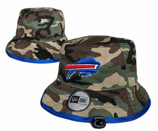 Wholesale NFL Buffalo Bills New Era Embroidered Camo Bucket Hats 3005