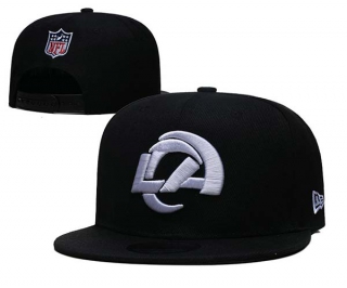 NFL Los Angeles Rams New Era Black Basic 9FIFTY Snapback Hat 6012