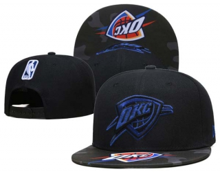 NBA Oklahoma City Thunder New Era Lifestyle Black Camo 9FIFTY Snapback Hat 6012