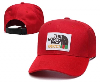 Wholesale The North Face X GUCCI Red Adjustable Hats 7006