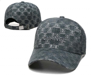 Wholesale Chanel Gray Logo Baseball Adjustable Hat 7020