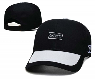 Wholesale Chanel Black White Baseball Adjustable Hat 7024