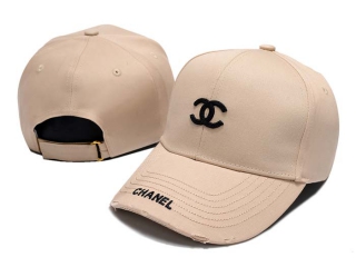 Wholesale Chanel Khaki Baseball Adjustable Hat 7025