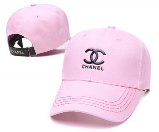 Wholesale Chanel Pink Baseball Adjustable Hat 7029