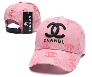 Wholesale Chanel Pink Baseball Adjustable Hat 7031