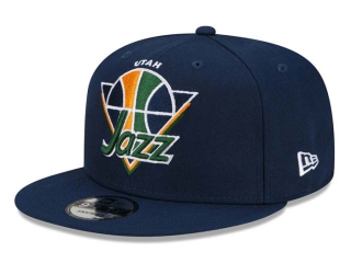 NBA Utah Jazz New Era Navy 2021 NBA Tip-Off 9FIFTY Snapback Hat 2006