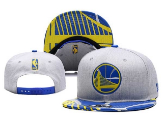 NBA Golden State Warriors Grey New Era 9FIFTY Snapback Hat 3054