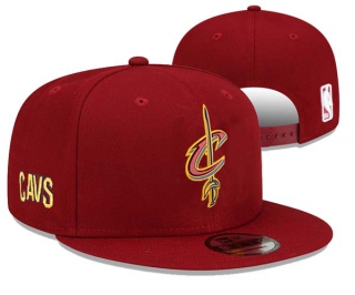 NBA Cleveland Cavaliers New Era Wine 9FIFTY Snapback Hat 3011