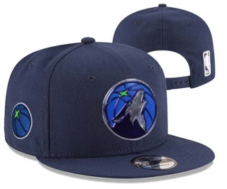 NBA Minnesota Timberwolves New Era Navy 9FIFTY Snapback Hat 3007