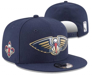 NBA New Orleans Pelicans New Era Navy 9FIFTY Snapback Hat 3009