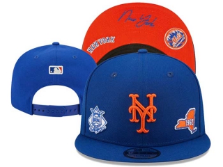 MLB New York Mets New Era Royal Identity 9FIFTY Snapback Hat 3011