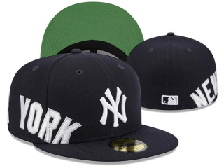 MLB New York Yankees New Era Navy Arch 59FIFTY Fitted Hat 3001