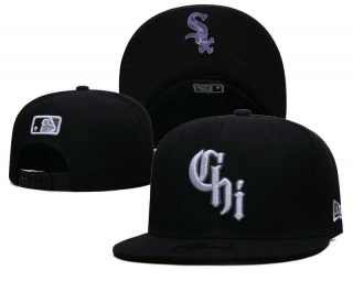 MLB Chicago White Sox New Era Black 2021 City Connect 9FIFTY Snapback Hat 6032
