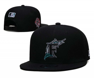 MLB Florida Marlins New Era Black 2023 Mother's Day On-Field 9FIFTY Snapback Hat 6007